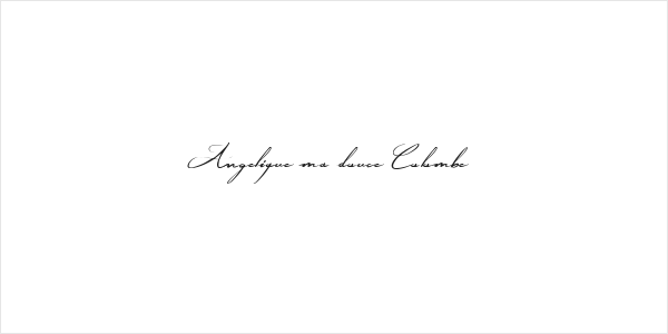 Angelique ma douce Colombe Logo
