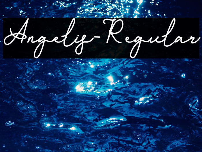 Angelis-Regular Example 2