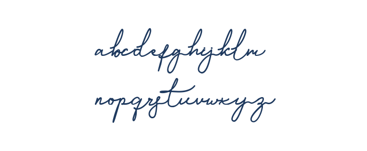 Angelis Regular Lowercase