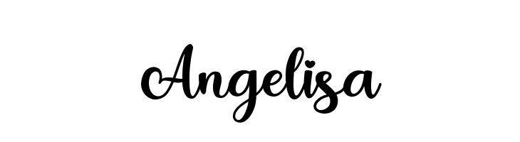 Angelisa  नि: शुल्क फ़ॉन्ट्स डाउनलोड