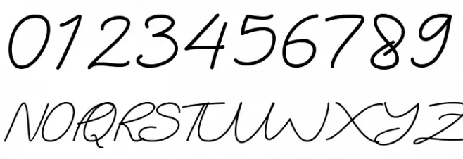Angelista - Personal Use Font OTHER CHARS