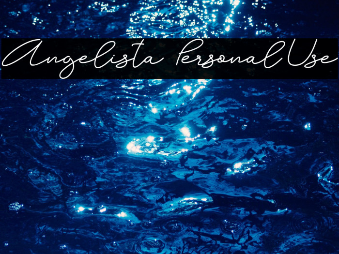 Angelista - Personal Use Example 1