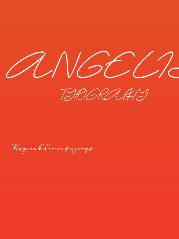 Angelista - Personal Use Poster