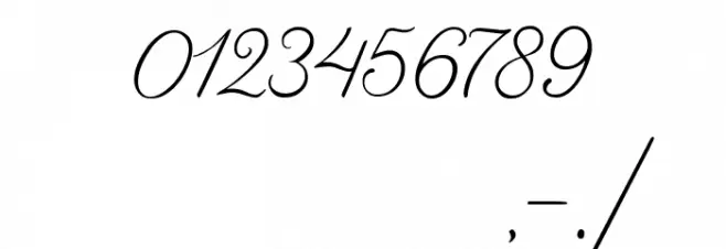 Angelitta Font OTHER CHARS