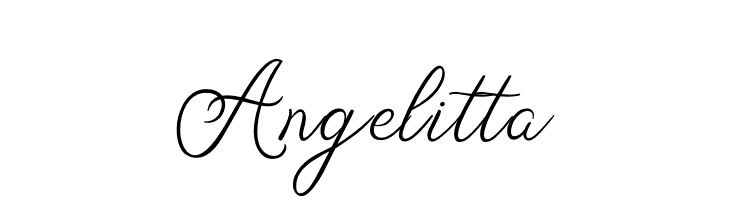 Angelitta  font caratteri gratis