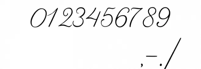 Angelitta Font OTHER CHARS