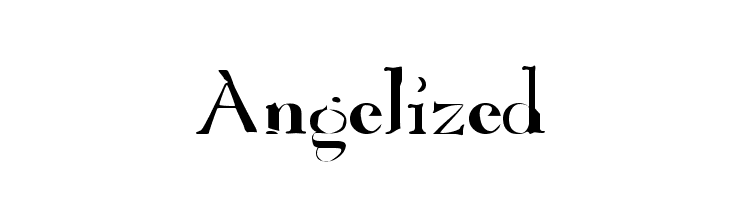 Angelized  नि: शुल्क फ़ॉन्ट्स डाउनलोड