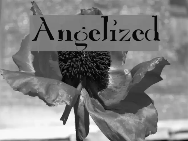 Angelized Font examples