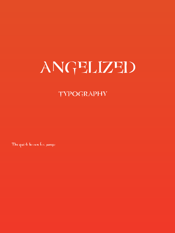 Angelized Poster