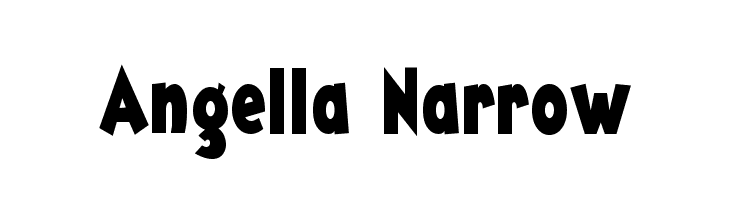 Angella Narrow Font