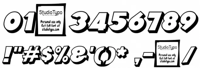 Angella Outline Italic Font OTHER CHARS