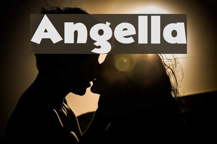 Angella Font examples
