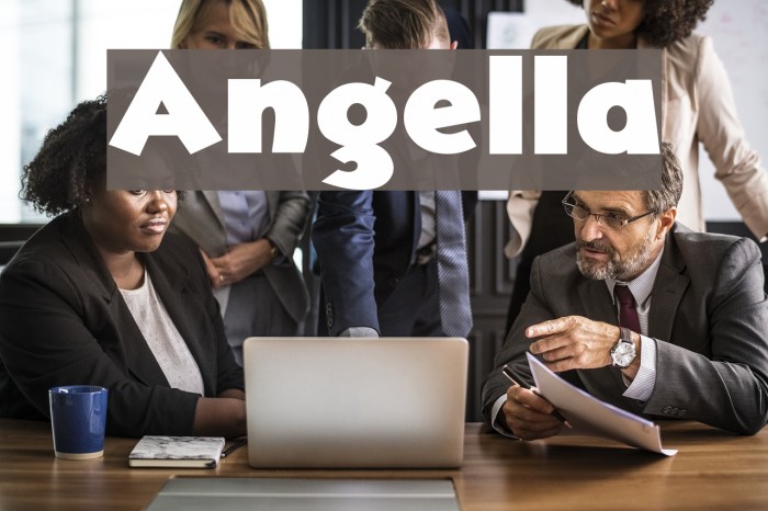 Angella Font examples