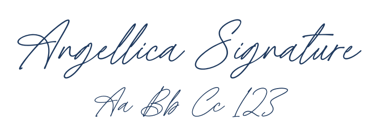 Angellica Signature Font Preview