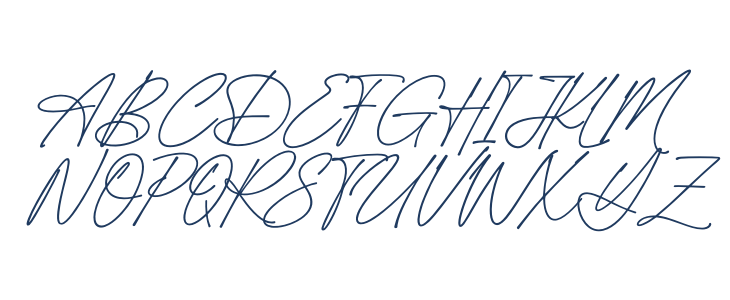 Angellica Signature Uppercase