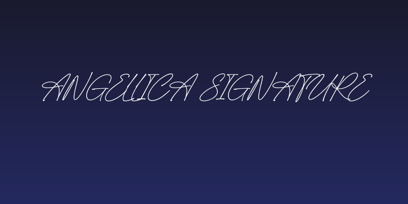 Angellica Signature Social Header
