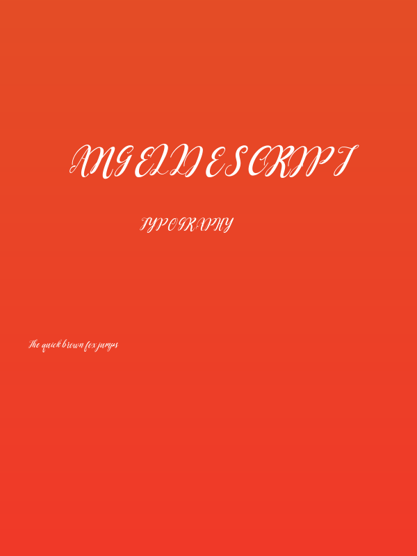 AngellieScript Poster