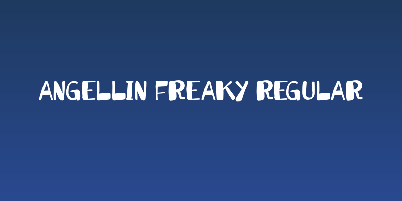 Angellin Freaky Regular Social Header