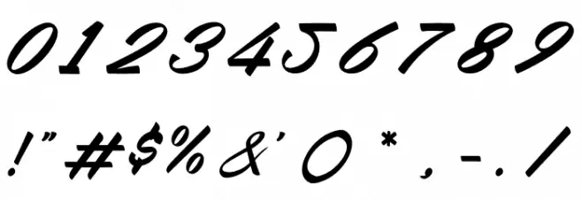 Angellina Font OTHER CHARS