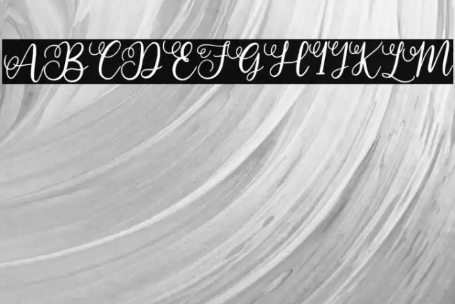 Angellina Font examples