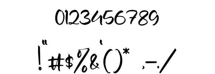 Angellista Font OTHER CHARS