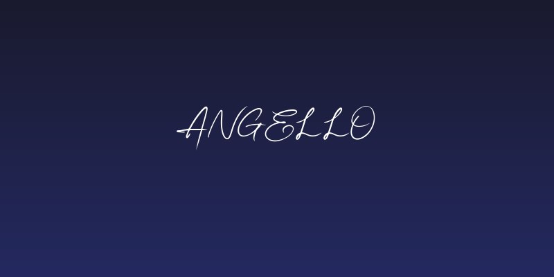 Angello Social Header