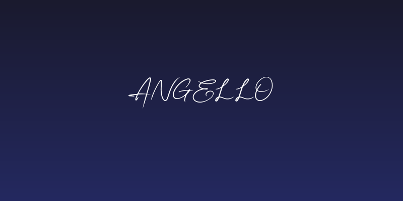 Angello Social Header