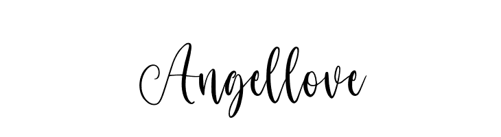 Angellove  Frei Schriftart Herunterladen