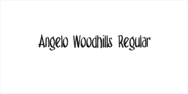 Angelo Woodhills Regular Logo