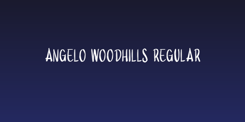 Angelo Woodhills Regular Social Header