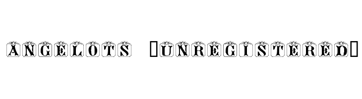 Angelots (Unregistered) Font
