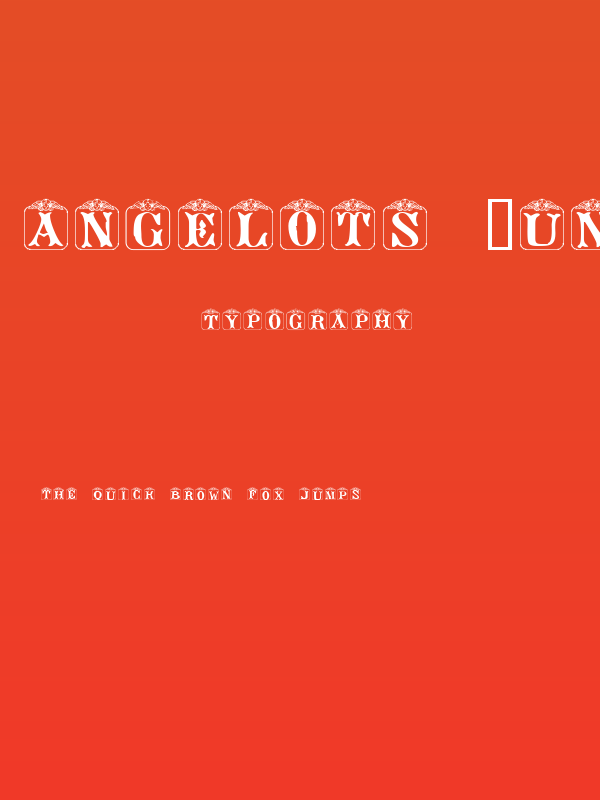 Angelots (Unregistered) Poster