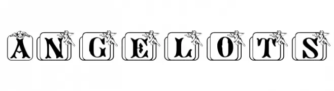 Angelots  Frei Schriftart Herunterladen