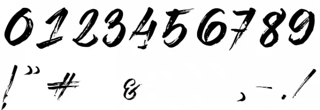 Angelow Font OTHER CHARS