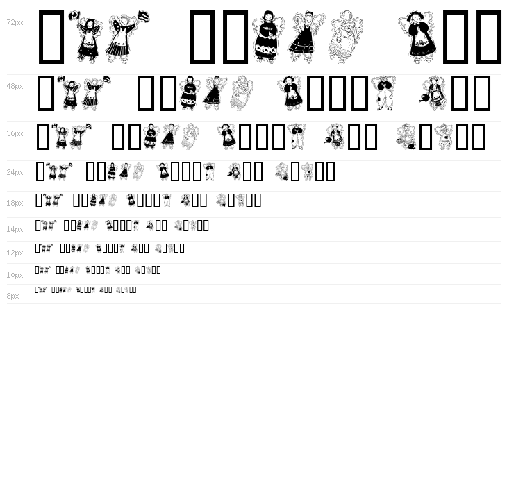 Angels around the world Waterfall