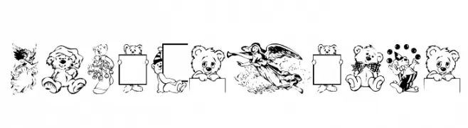 AngelsBears  フリーフォントのダウンロード