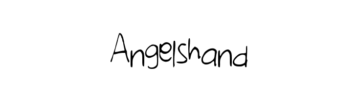 Angelshand  नि: शुल्क फ़ॉन्ट्स डाउनलोड