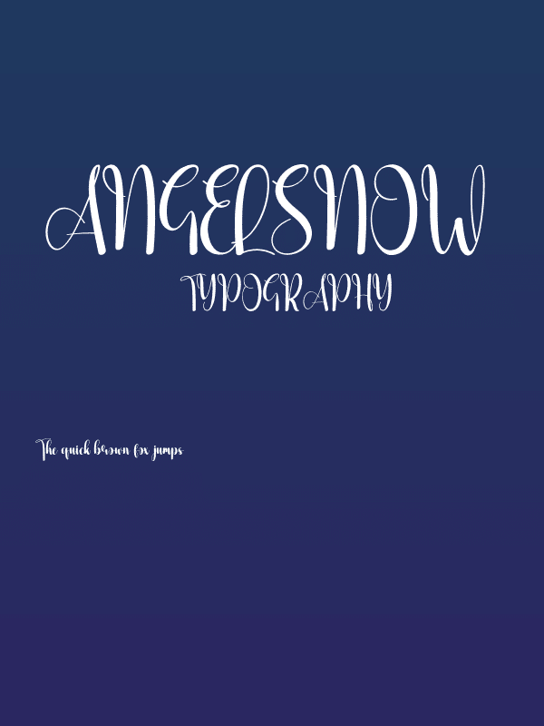 Angelsnow Poster