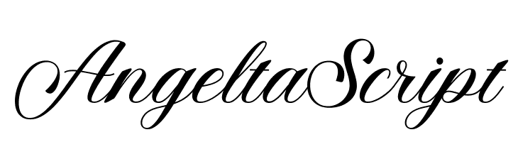 AngeltaScript  Frei Schriftart Herunterladen