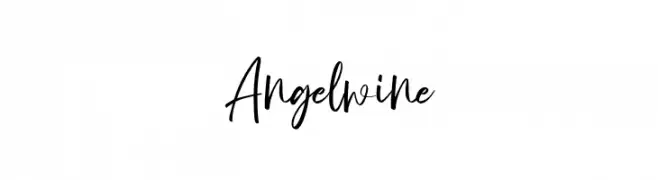 Angelwine  Frei Schriftart Herunterladen