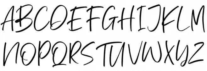 Angelwine Schriftart Groß
