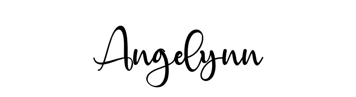Angelynn  font caratteri gratis