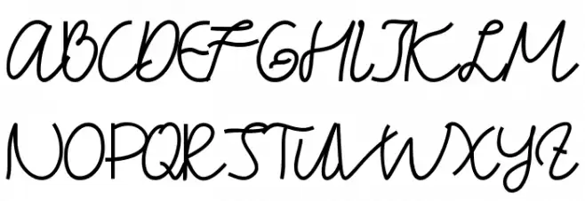 Angemurphy Demo Schriftart Anderer Schreiben