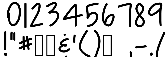 Anger Management Font OTHER CHARS