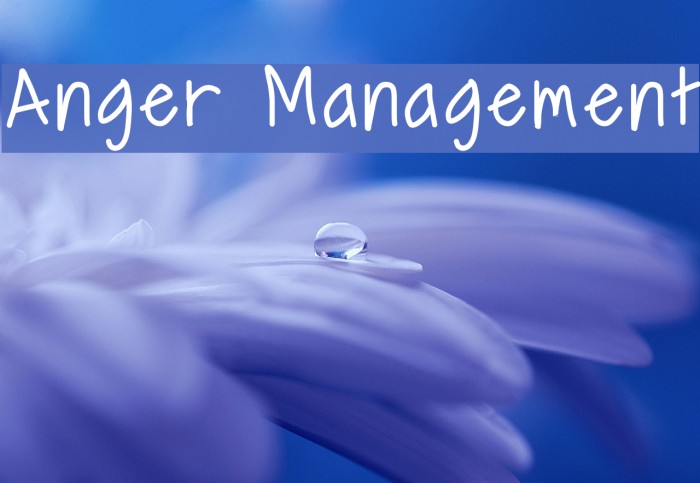 Anger Management Font examples