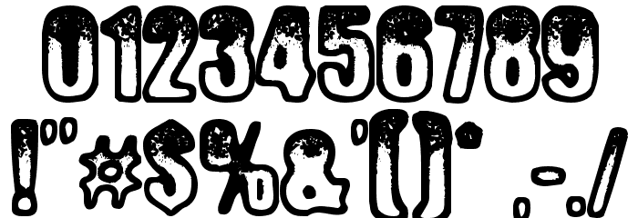 Anger Prerelease Font OTHER CHARS