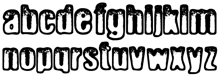 Anger Prerelease Font LOWERCASE