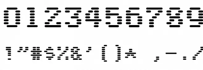 Anger is a gift Font OTHER CHARS