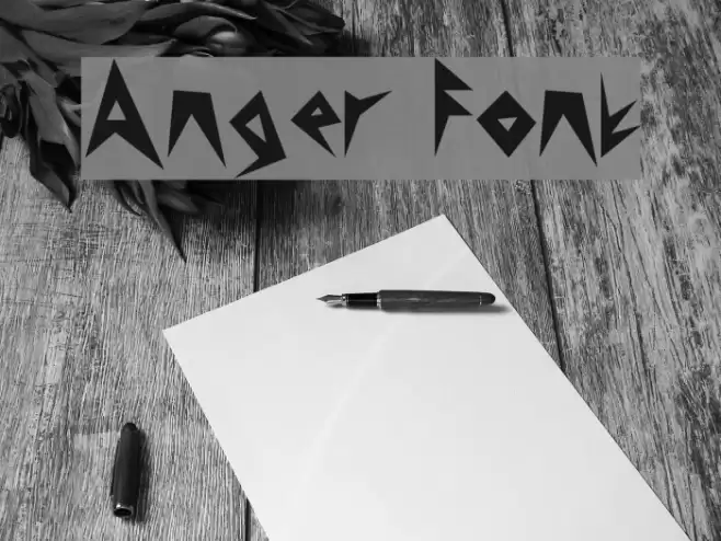 Anger Caratteri examples