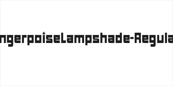 AngerpoiseLampshade-Regular Logo